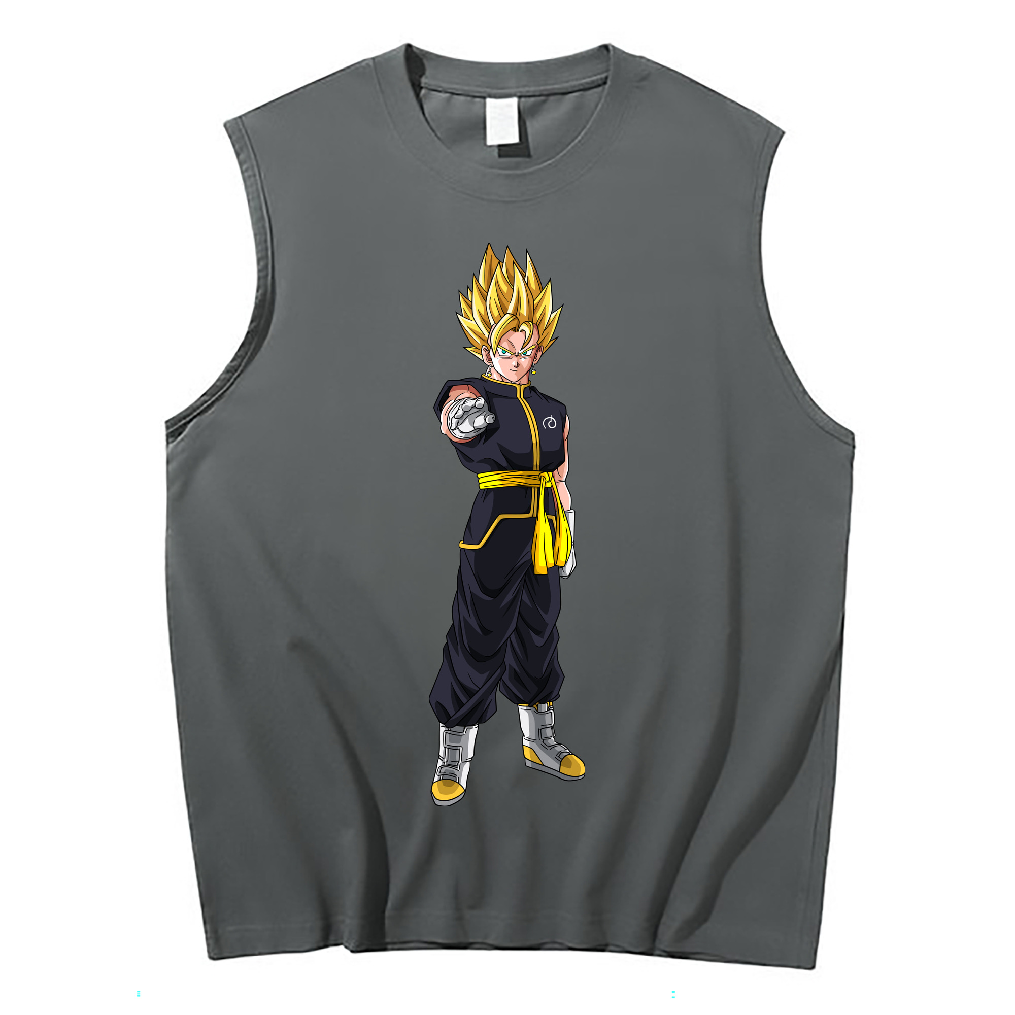 （画像用） ドラゴンボール ベジット DRAGON BALL Vegetto コットン100％タンクトップ（フロントプリント）